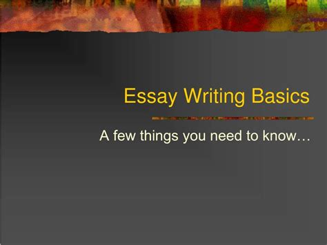 Essay-Writing Basics 的图像结果