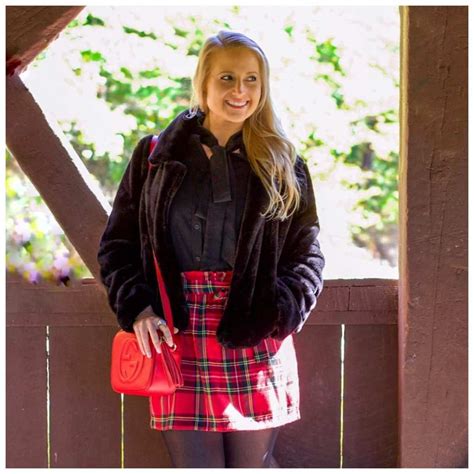 Classic Plaid Holiday Skirt