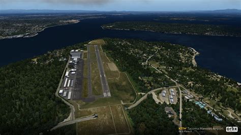 Orbx Releases Tacoma Narrows Airport (KTIW) | Threshold