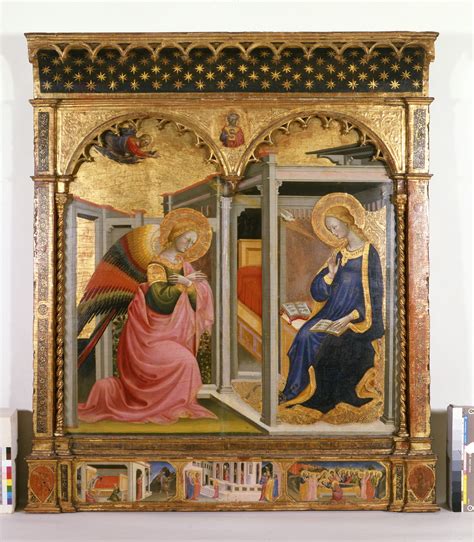 Bicci di Lorenzo Stefano d'Antonio di Vanni, The Annunciation, ca. 1430 ...