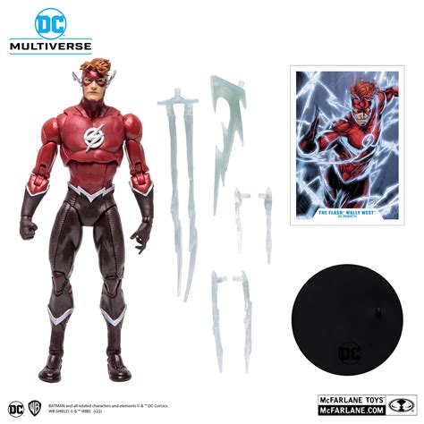 The Flash Wally West figurine DC Rebirth McFarlane Toys 18 cm - Kingdom ...
