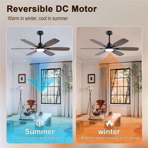 Ayaoty Ceiling Fans with Lights, 52 Inch Ceiling Fan with India | Ubuy