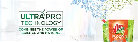 Vim Floor Cleaner: 1.8L |Refreshing Lemongrass with Salt|100% Removal ...