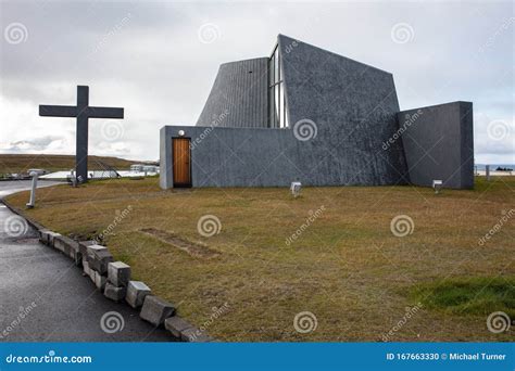 Icelandic Church editorial image. Image of travel, cross - 167663330