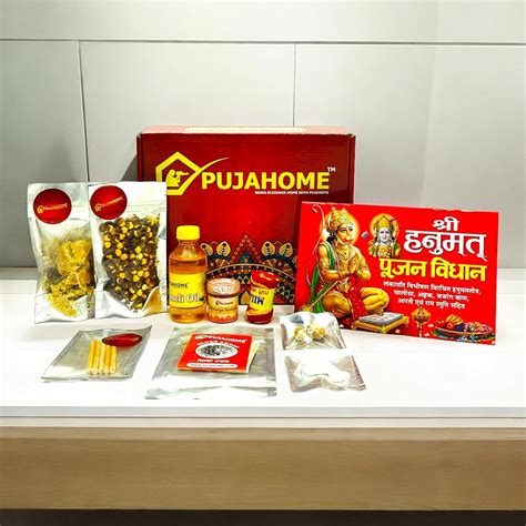 Pujahome Hanuman Chola Kit for Hanuman Puja | Bajrang Bali Puja ...
