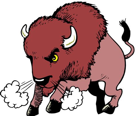 Buffalo Head Clipart | Free download on ClipArtMag