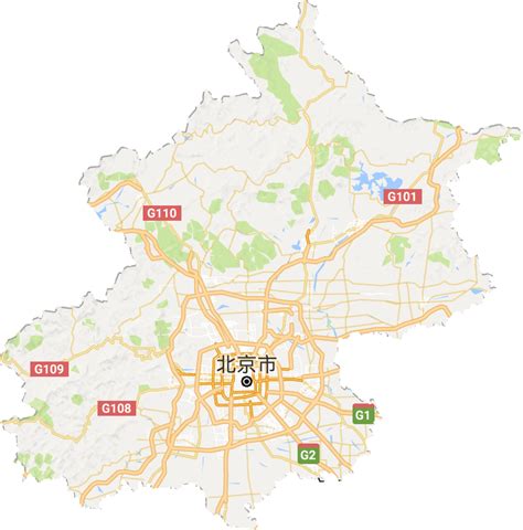 北京市高清电子地图,北京市高清谷歌电子地图