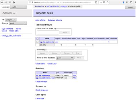 PostgreSQL Client 的图像结果