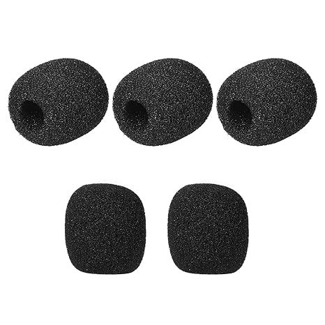 Careflection | Mini Microphone Windscreens Mic Foam Covers for Lapel ...
