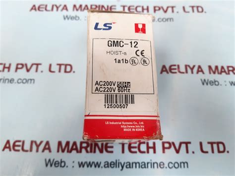Ls gmc-12 contactor 200v 50hz – Aeliya Marine Tech®