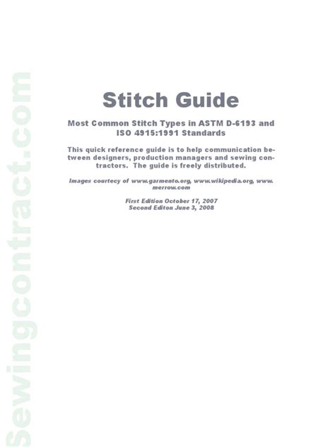 Image result for Stitch Guide Copyright Examples