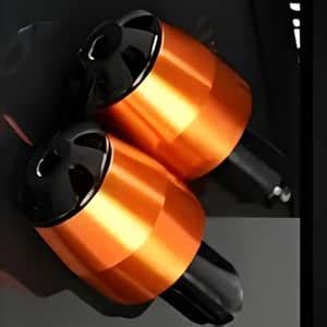 MPD-Handle Bar Weight Set of 2 Orange usable for Duke & RC Series (125 ...