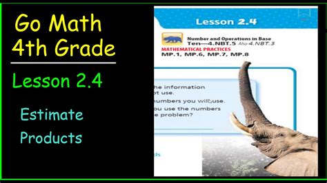 Image result for Go Math Lessons Grade 4