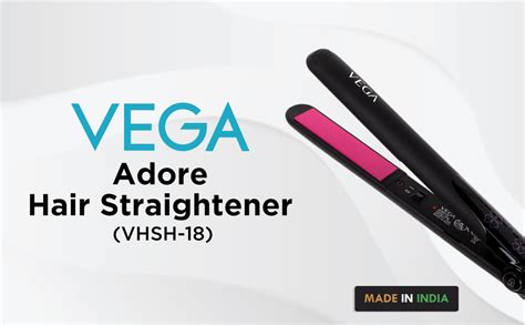 VEGA Adore Hair Straightener (VHSH-18), Colour May Vary & Vega Insta ...