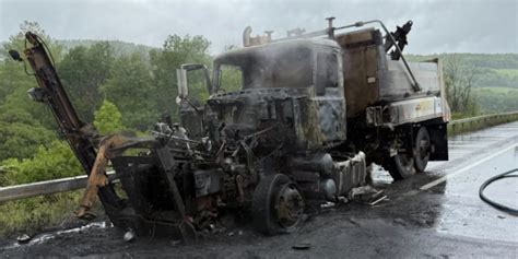 Lanes closed on I-81 due to vehicle fire