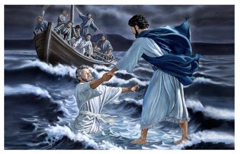 Daily Catholic Lectio. Tue, 5 Aug ’25. Let me walk on the waters too ...