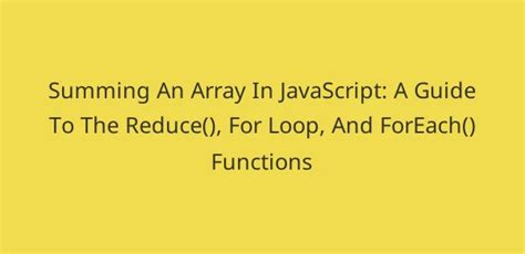 Image result for For Reach Loop JavaScript