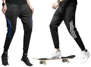 Torofy Striped Men Black Track Pants - Buy Torofy Striped Men Black ...