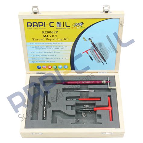 M4 x 0.7 - PrewEX Thread Repairing Kit | RAPI-COIL