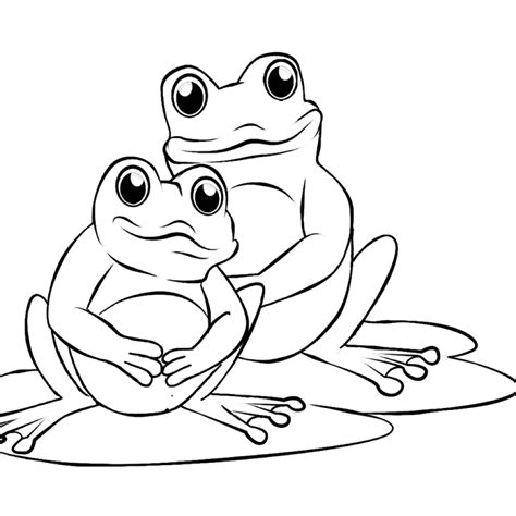 Frog Coloring Sheets Printable
