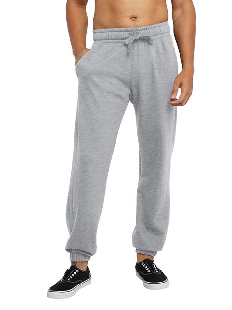 Hanes Originals Men's & Big Men's Midweight Fleece Sweatpants with ...