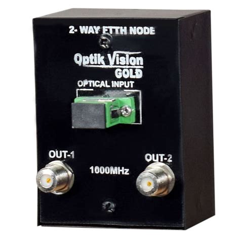 optik vision gold FTTH Powerless Node Optical Receiver Fiber RF ...