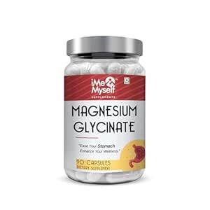 iMeMyself Magnesium Glycinate |90 Veg Capsules : Amazon.in: Health ...