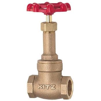 L-50A ゲートバルブ(10K)(Lシリーズ) KITZ(キッツ) 材質(本体)CAC406青銅・黄銅(JIS規格品) ねじ込み形 呼び径 ...