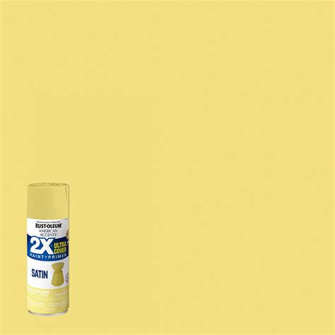 Buy Lemongrass, Rust-Oleum American Accents 2X Ultra Cover Satin Spray ...