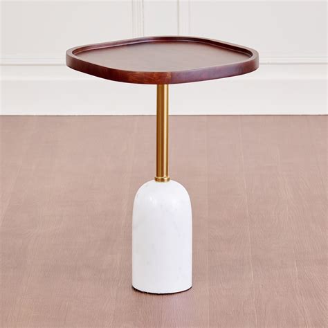 Buy May Mango Wood Accent Table - Brown from Home Centre at just INR 5998.0
