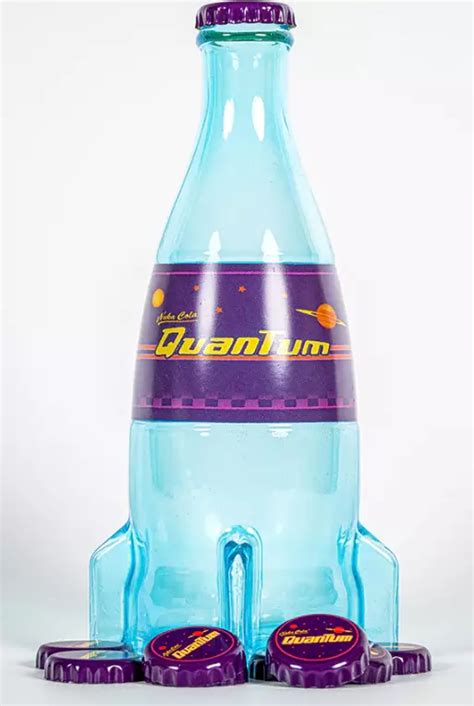 Bethesda Fallout Nuka Cola Quantum Teal Glass Bottle with India | Ubuy
