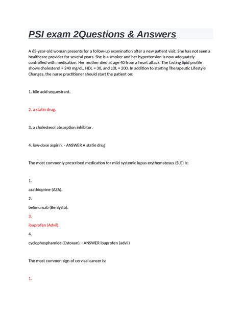 Image result for PSI Exam Tips