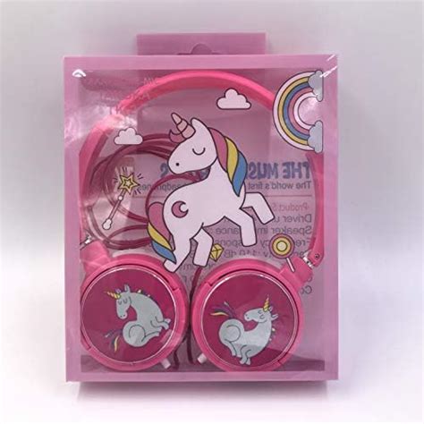 Generic- Unicorn Kids Wire Headphone with Mic 3.5mm Jack Bass Booster ...