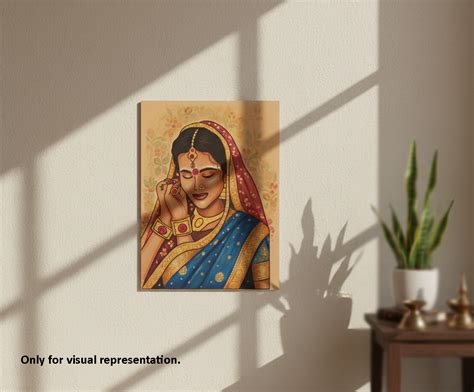 DIY MDF Indian Woman Wall Art Cutout – Dbeautify- Beautifying Your World