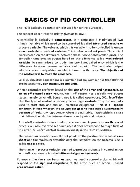 Image result for Control engineering PID Controller Tutorial