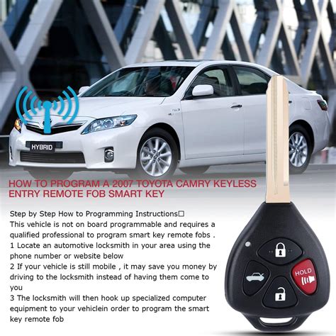 Image result for 2007 Camry Key Fob Programming