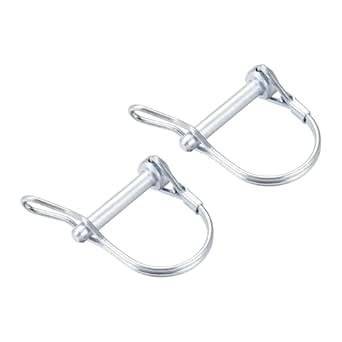 uxcell 2Pcs 3/16" Dia Trailer Coupler Pin, 1-5/8" Long Coupler Pin ...
