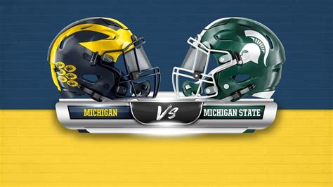 Steady Droppin Dimes - What Big 10 team poses the biggest threat to Michigan; UM/MSU  rivalry storie Background