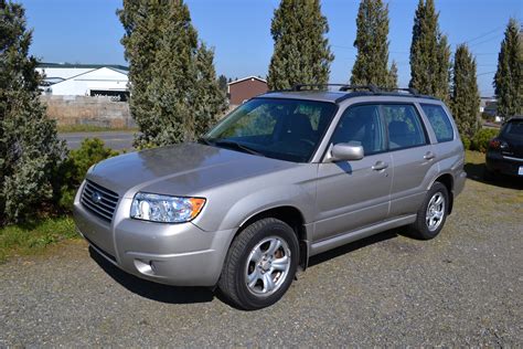 2007 Subaru Forester Silver