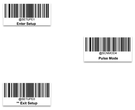Image result for Barcode Scanner Setup Codes