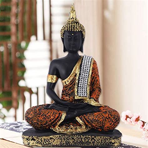 Buy MARINER'S CREATION Polyresin and Marble Dust Buddha Statue, 15X7X20 ...