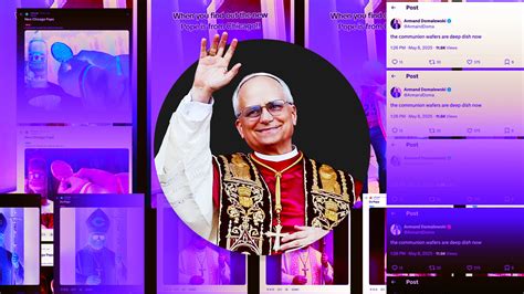 Chicago-born Pope Leo XIV is drowning in deep-dish memes - Fast Company