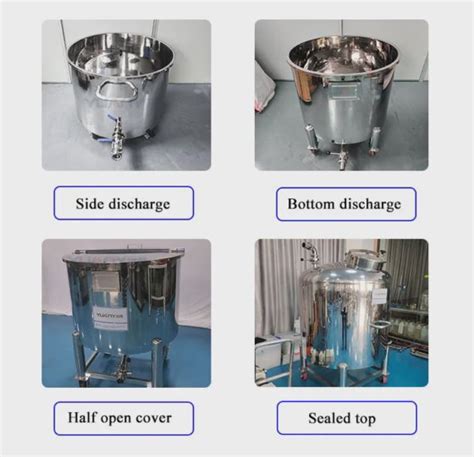 CE chemical liquid storage transportation ss304 vessel movable tank ...