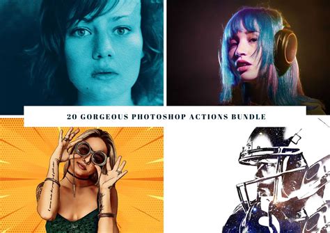 Best 10+ Free Cool Actions Bundle Psd