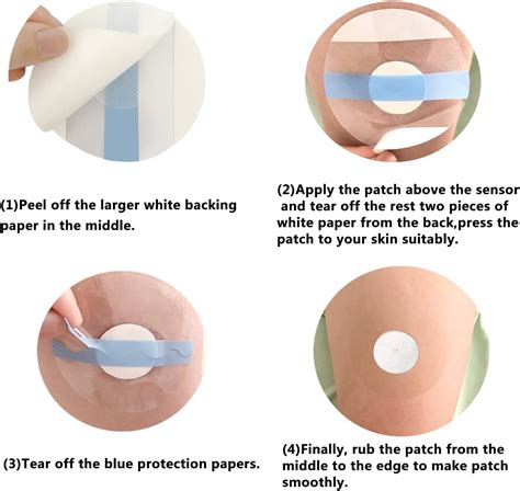 HECHUAN Sensor Covers for Libre 1/2/3-50 Pack Waterproof India | Ubuy
