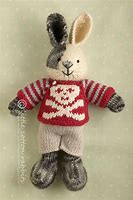 Image result for Free Knitted Bunny Pattern Rabbit