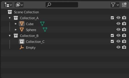 Image result for Blender Tutorials How to Use Collections and Scenes