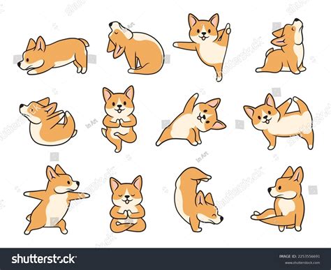 Dog Yoga Poses Calendar