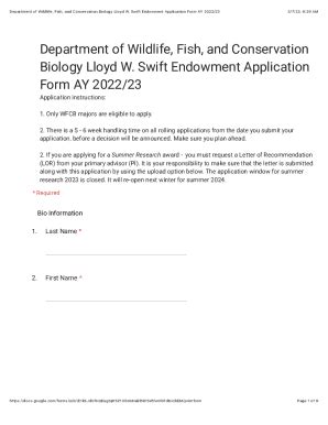 Fillable Online wfcb ucdavis Department of Wildlife, Fish, and ...