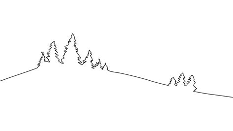 Image result for Simple Tree Line Drawing